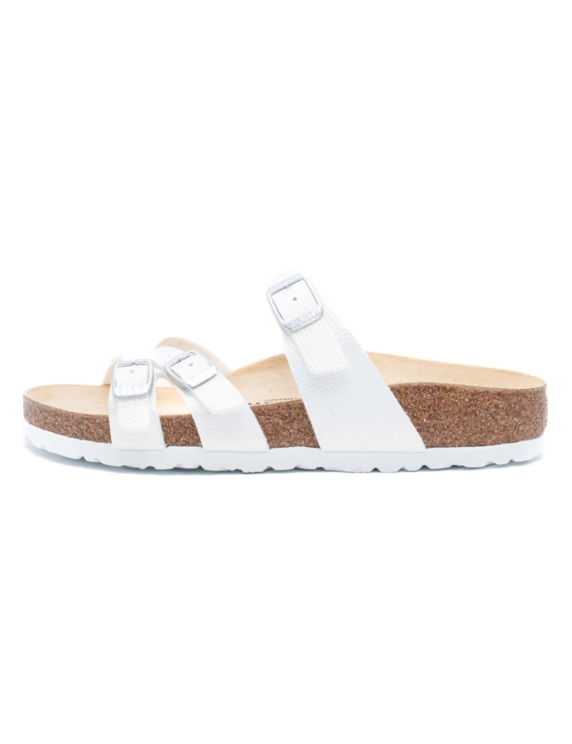 Birkenstock - Chinelos De Lagarto Brilhante Birkenstock Franca