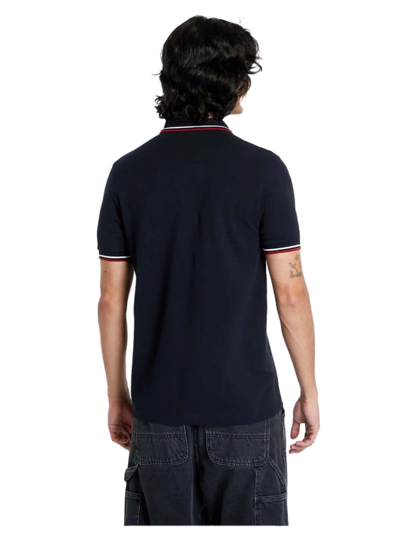 imagem de Camisa Polo Com Ponta Gêmea Fredperry Fp2