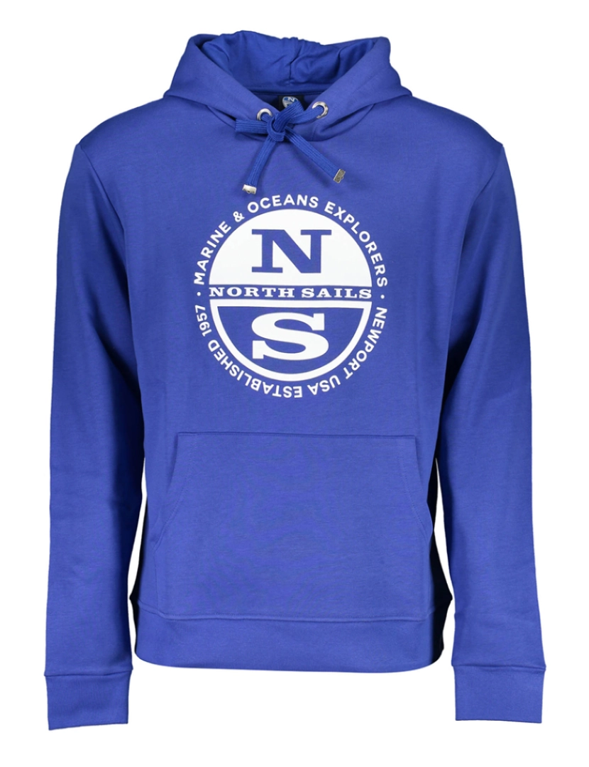 North Sails - Hoodie Homem Verde Lima