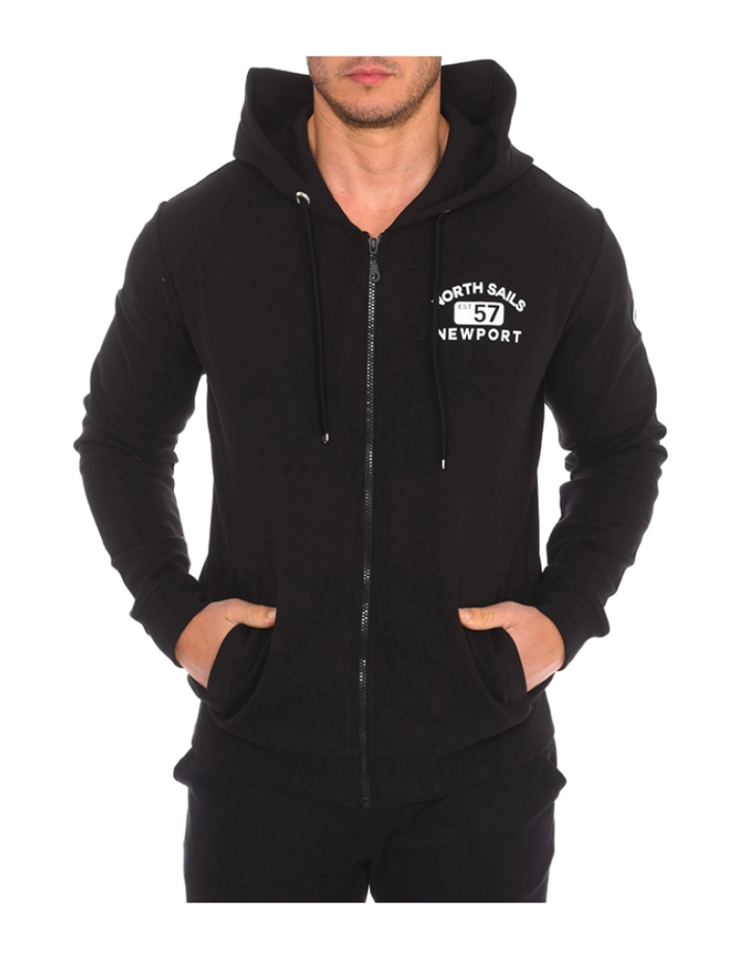 North Sails - Hoodie Homem Preto