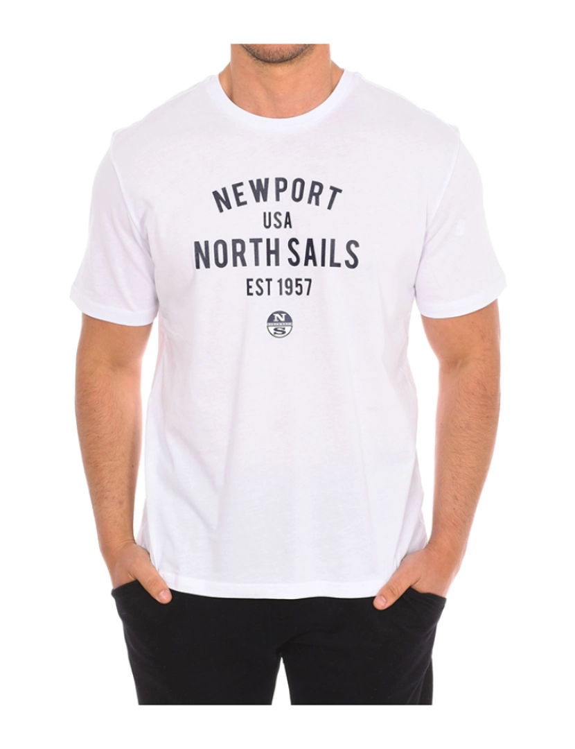 North Sails - T-shirt Homem Branco