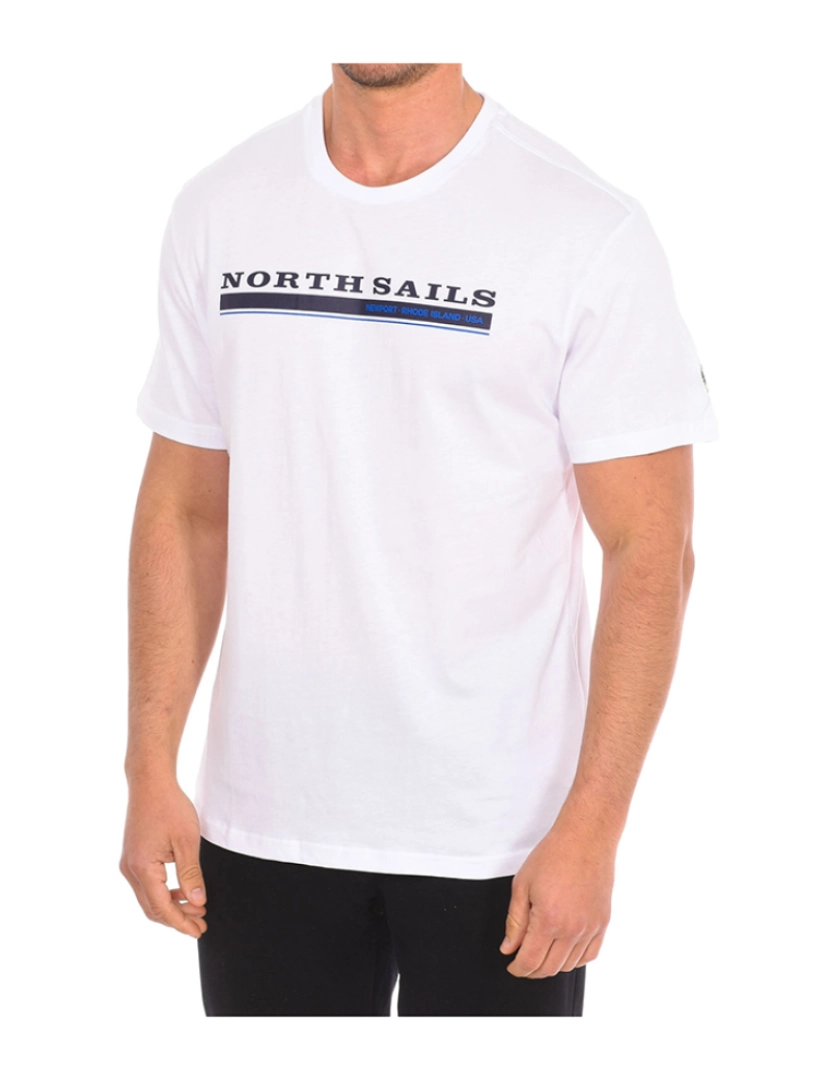 North Sails - T-shirt Homem Branco