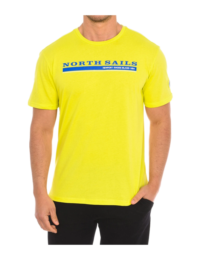 North Sails - T-shirt Homem Amarelo