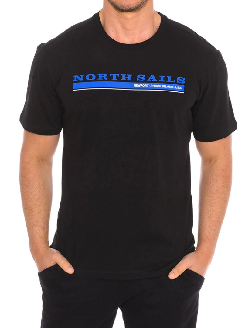North Sails - T-shirt Homem Preto