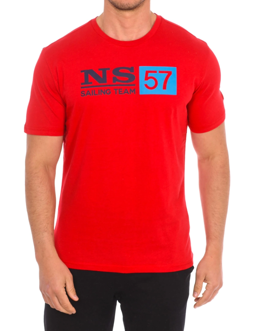 North Sails - T-shirt Homem Vermelho