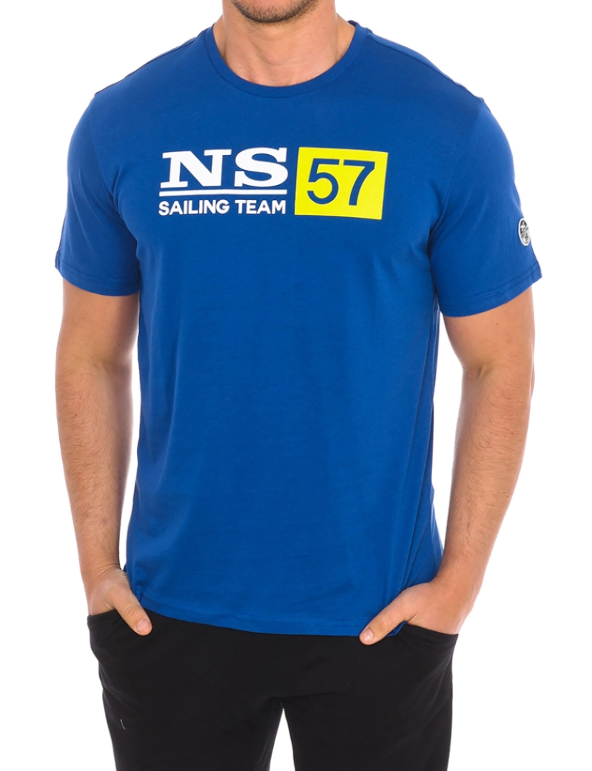 North Sails - T-shirt Homem Azul