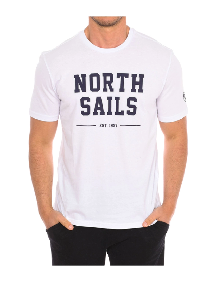 North Sails - T-shirt Homem Branco