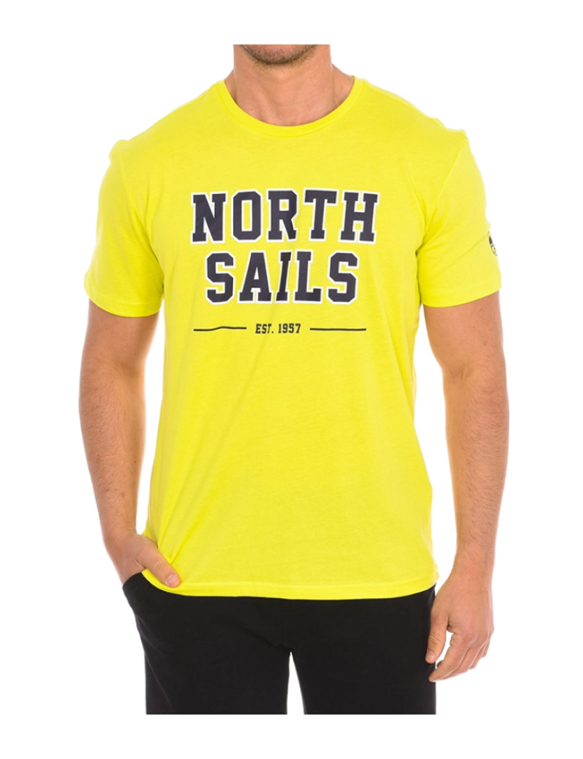 North Sails - T-shirt Homem Amarelo