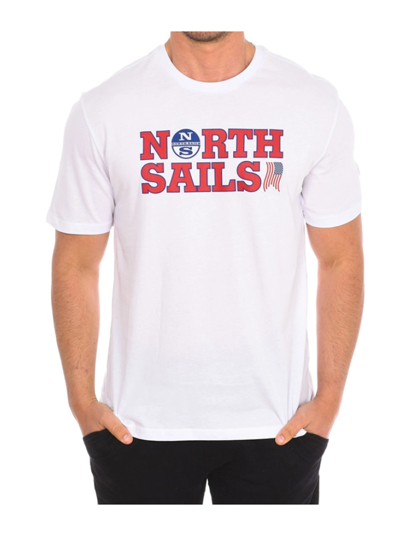 North Sails - T-shirt Homem Branco