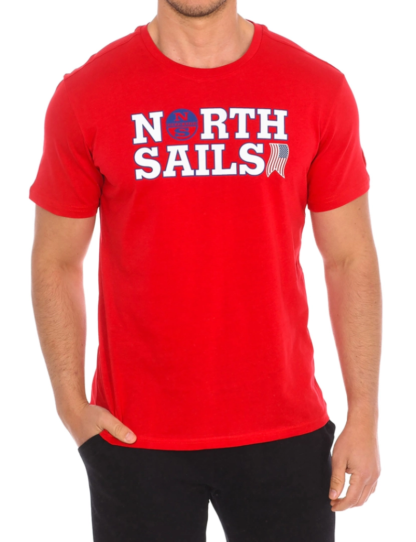 North Sails - T-shirt Homem Vermelho