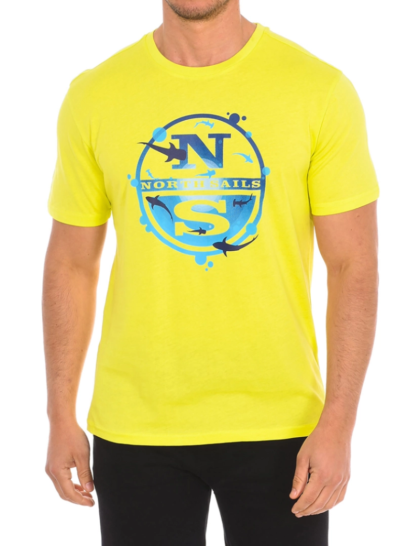 North Sails - T-shirt Homem Amarelo