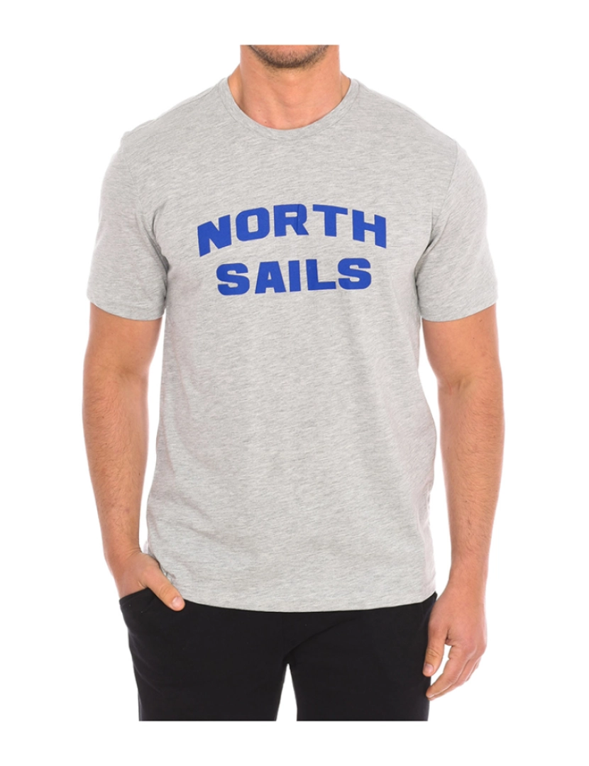 North Sails - T-shirt Homem Cinzento