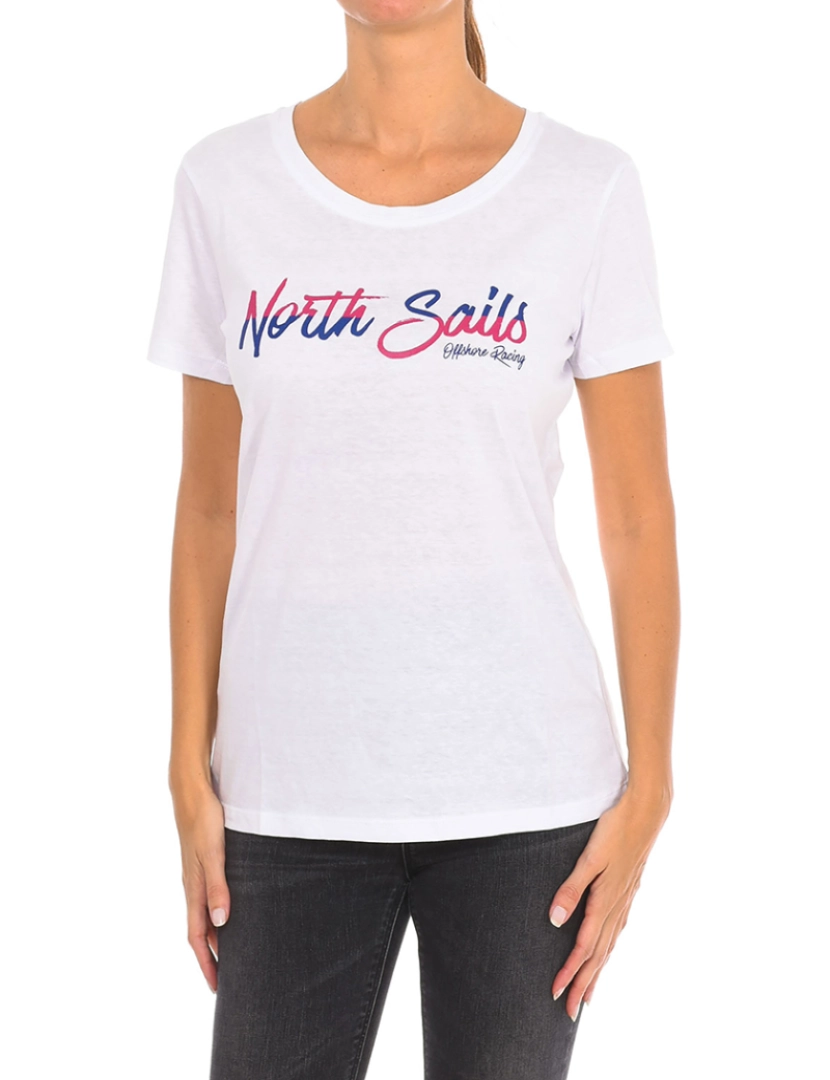 North Sails - T-shirt Mulher Branco