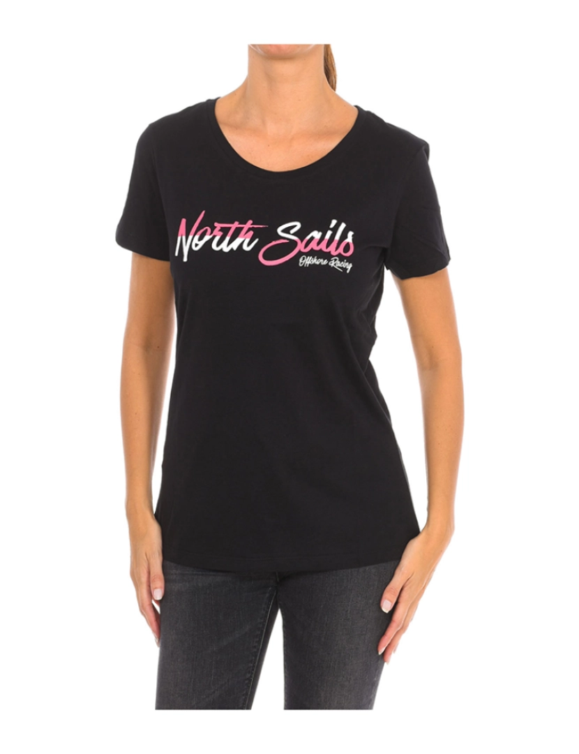 North Sails - T-shirt Mulher Preto