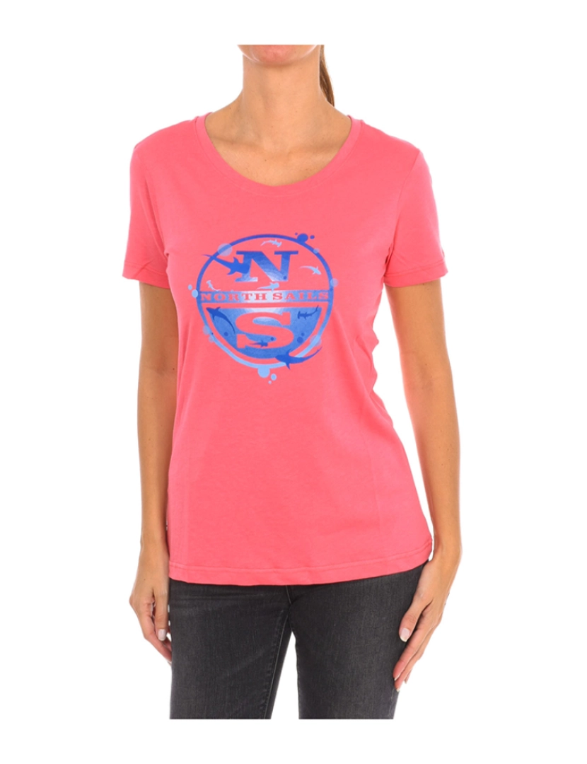 North Sails - T-shirt Mulher Rosa