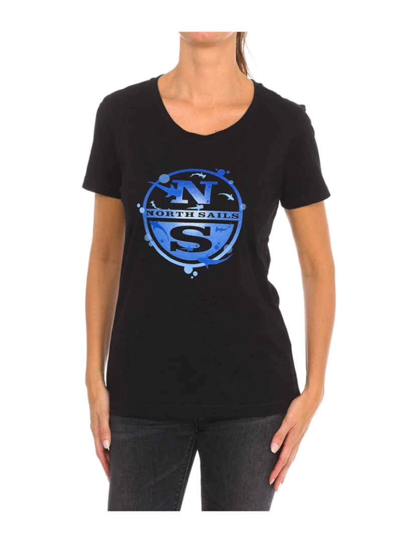 North Sails - T-shirt Mulher Preto