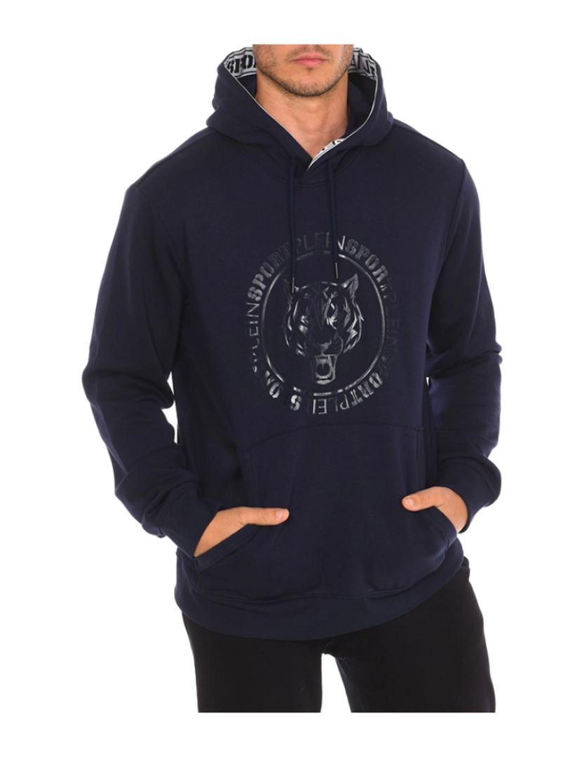 Plein Sport - Hoodie Homem Azul Marinho