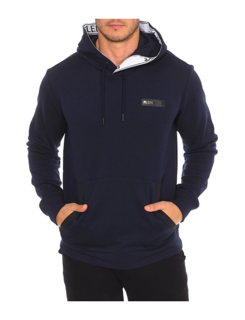 Plein Sport - Hoodie Homem Azul Marinho