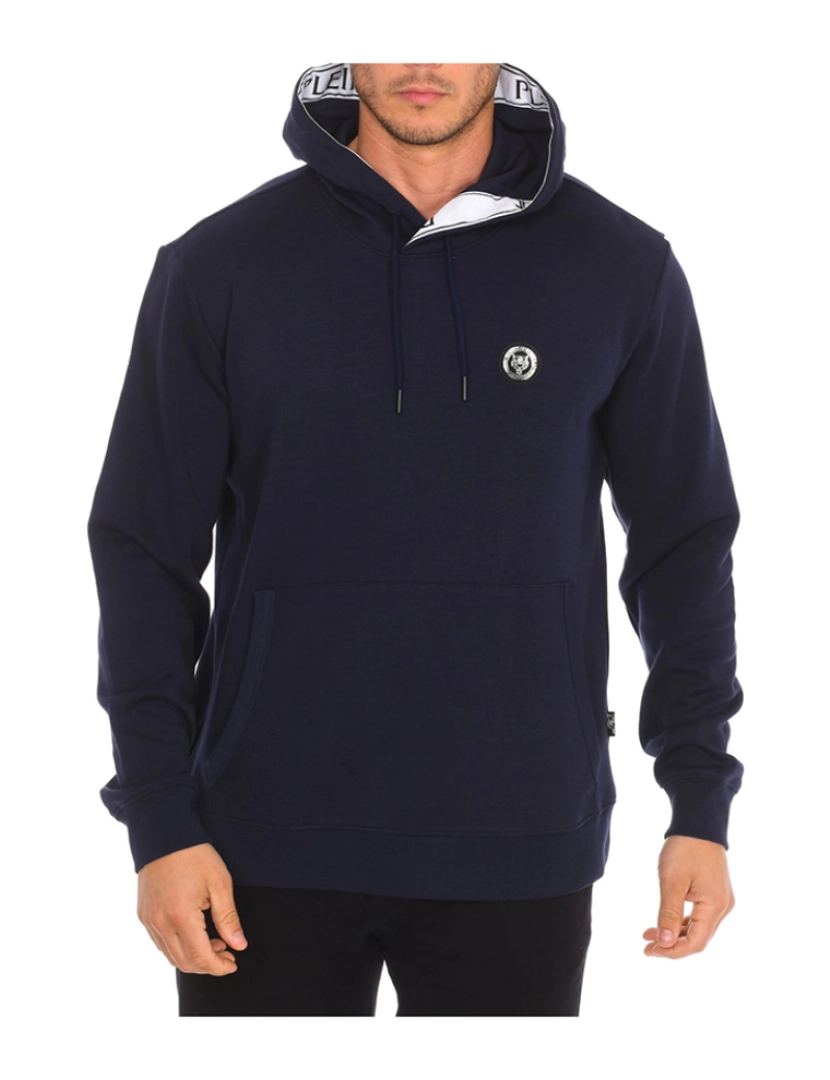 Plein Sport - Hoodie Homem Azul Marinho