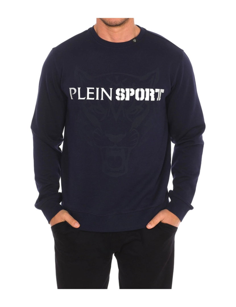 Plein Sport - Sweatshirt Homem Azul Marinho