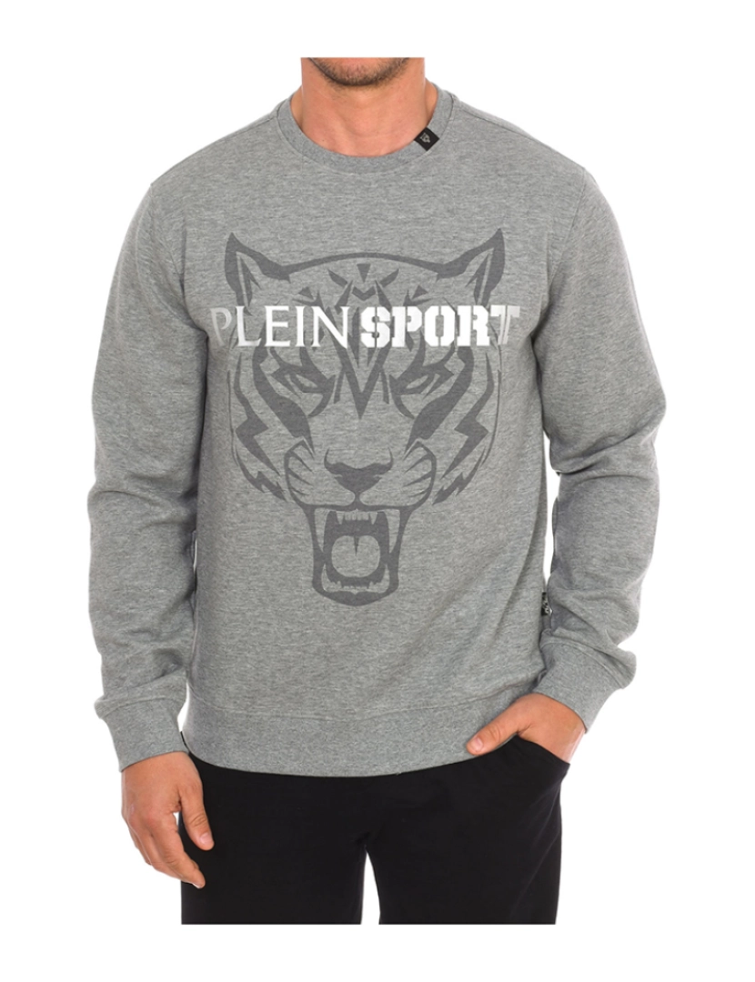 Plein Sport - Sweatshirt Homem Cinzento
