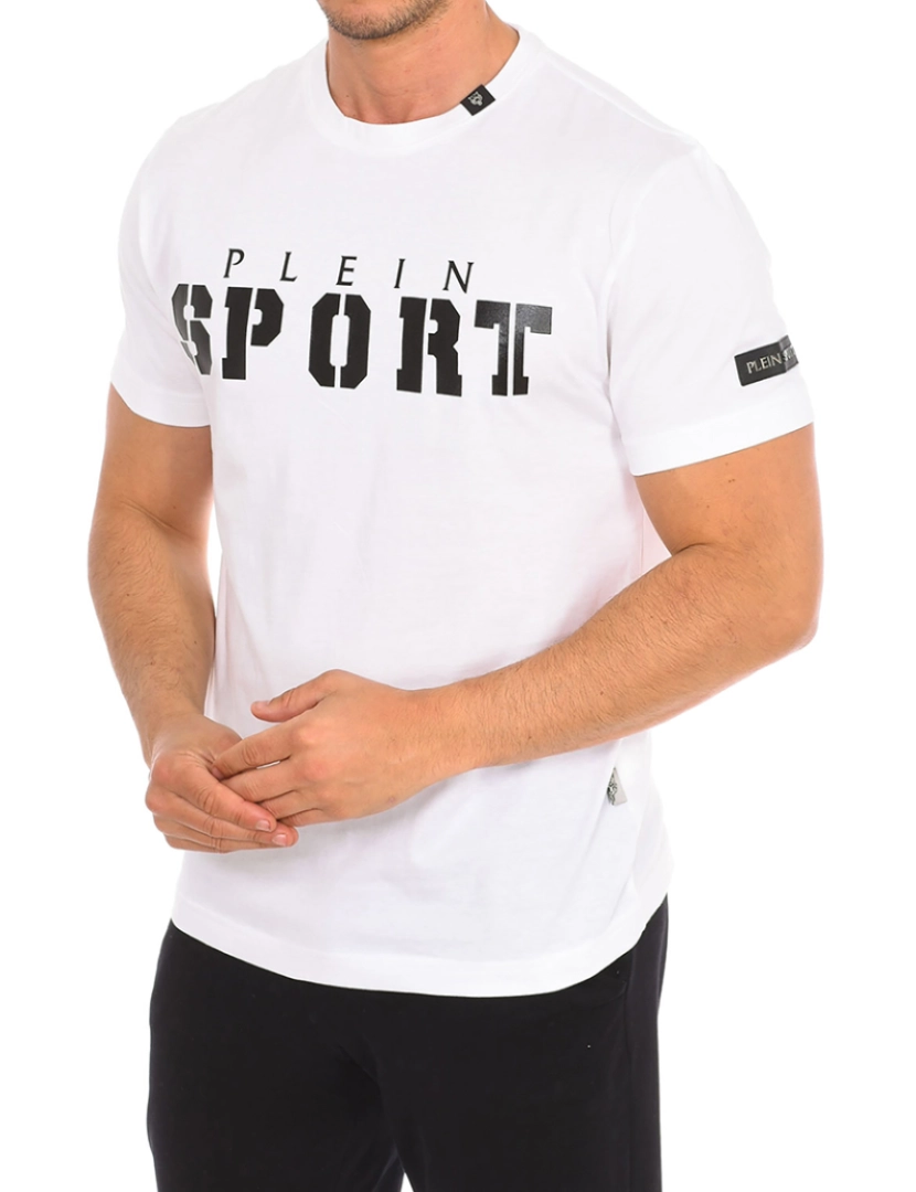 Plein Sport - T-shirt Homem Branco