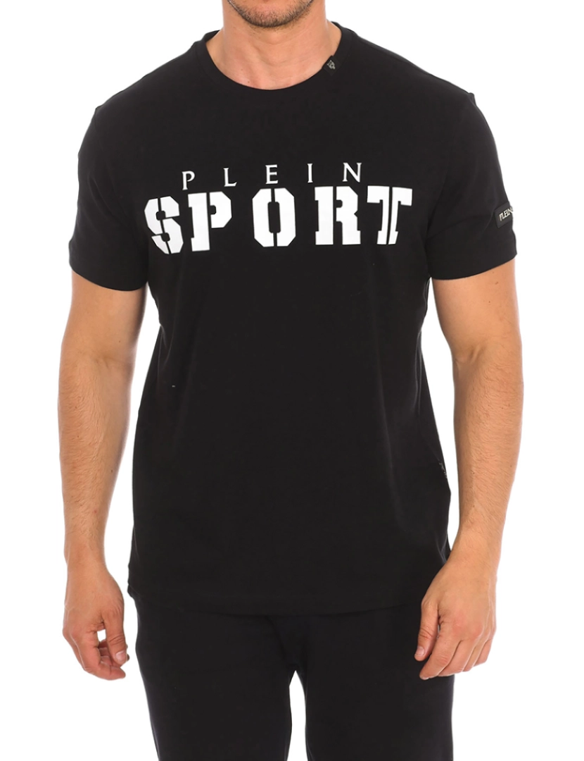Plein Sport - T-shirt Homem Preto