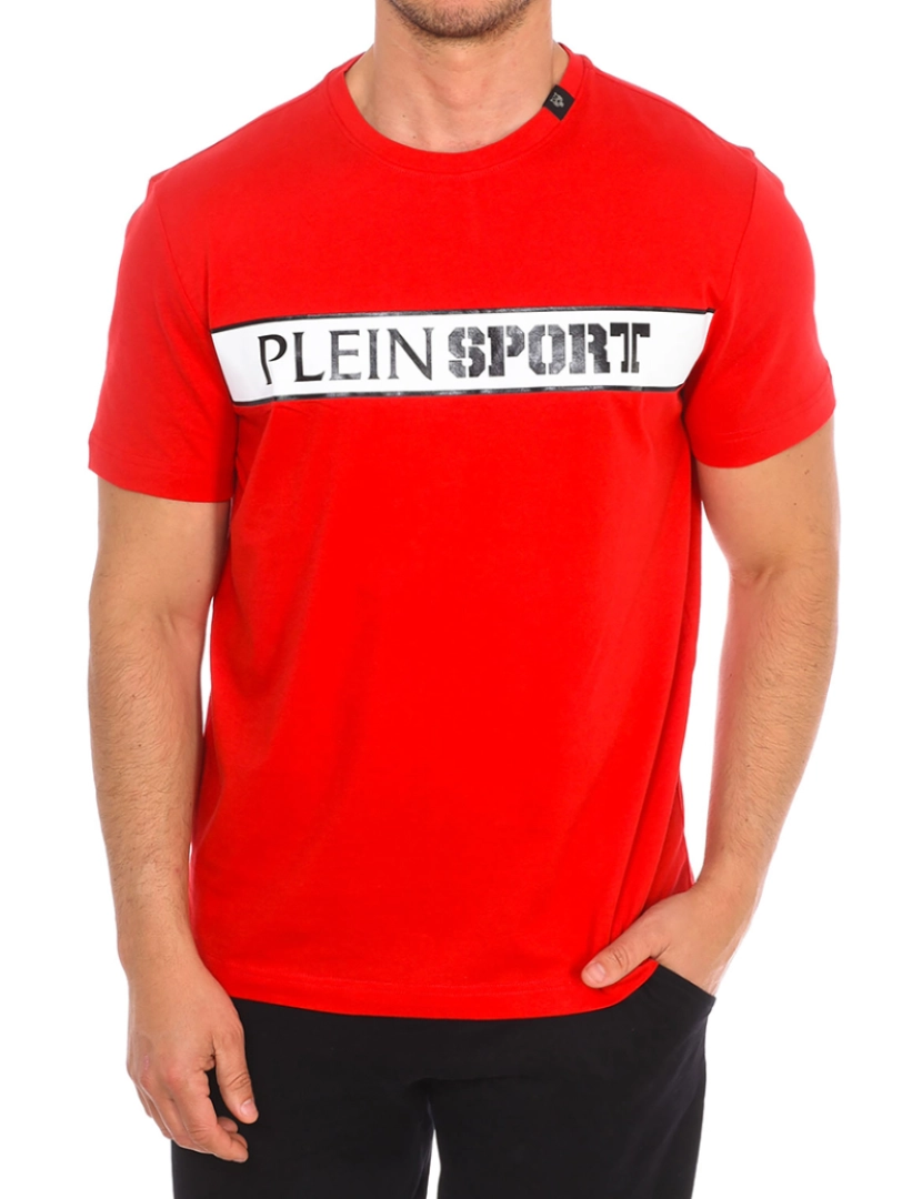 Plein Sport - T-shirt Homem Vermelho