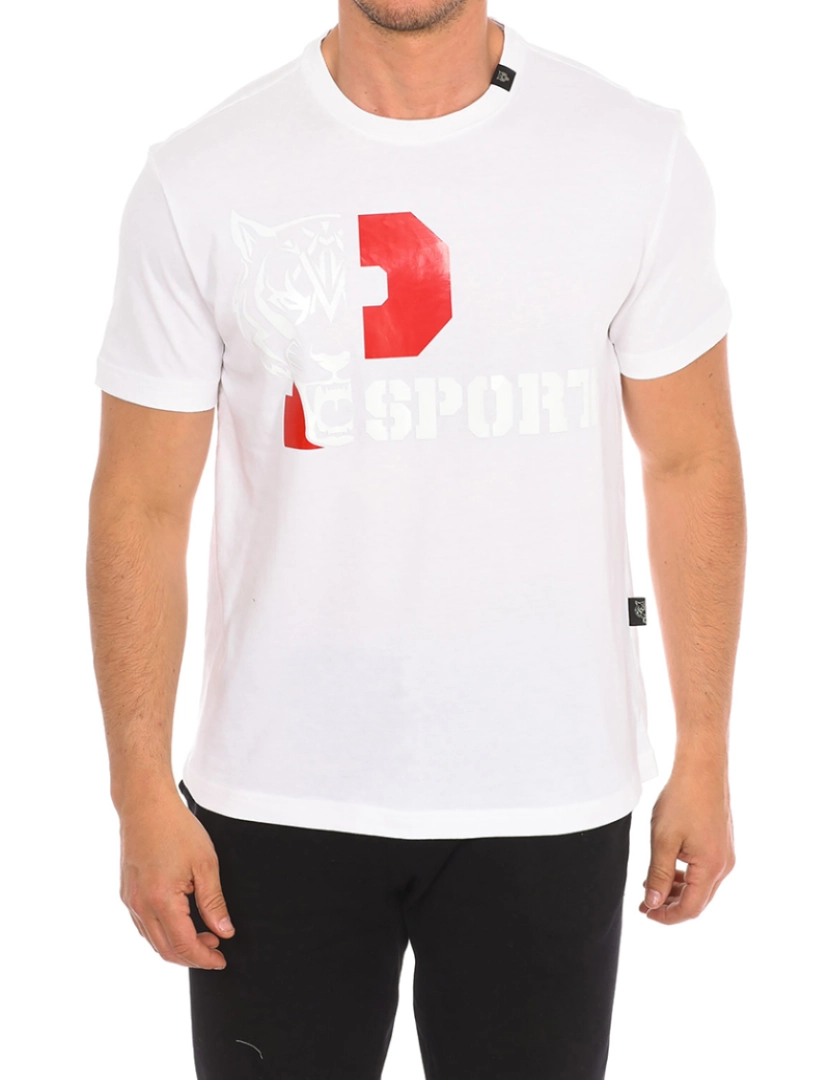 Plein Sport - T-shirt Homem Branco