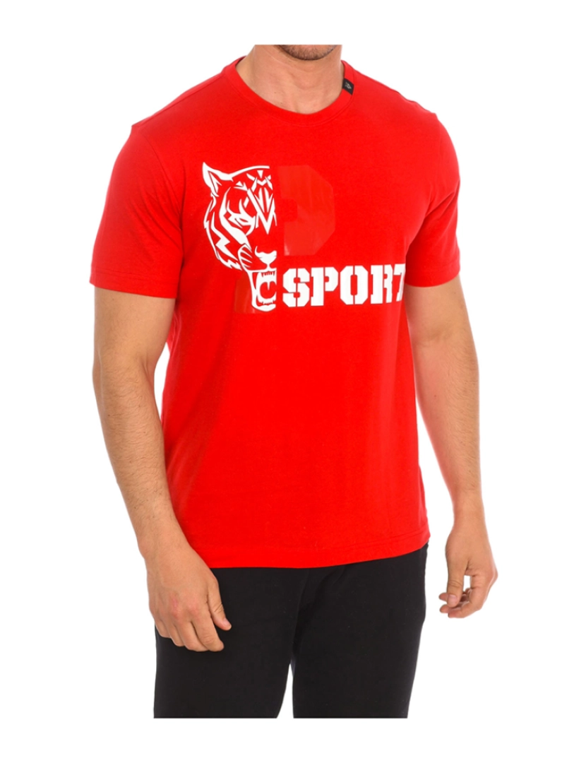 Plein Sport - T-shirt Homem Vermelho
