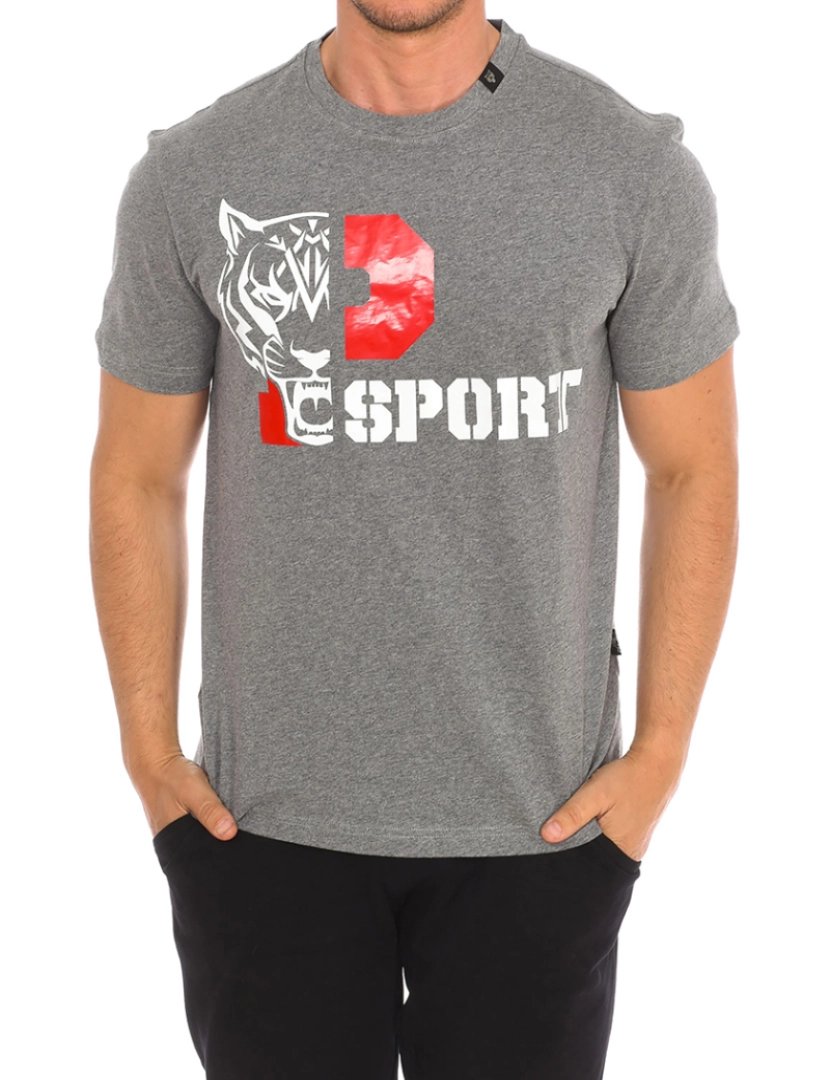Plein Sport - T-shirt Homem Cinzento