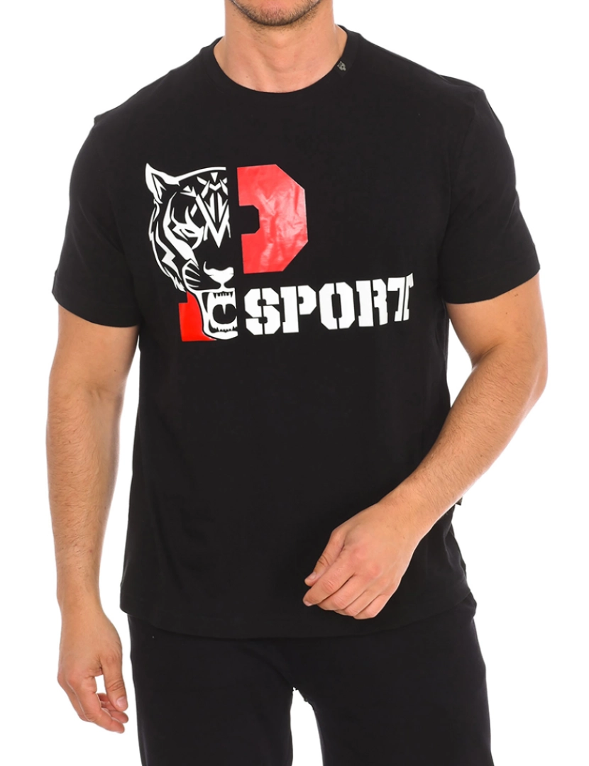 Plein Sport - T-shirt Homem Preto