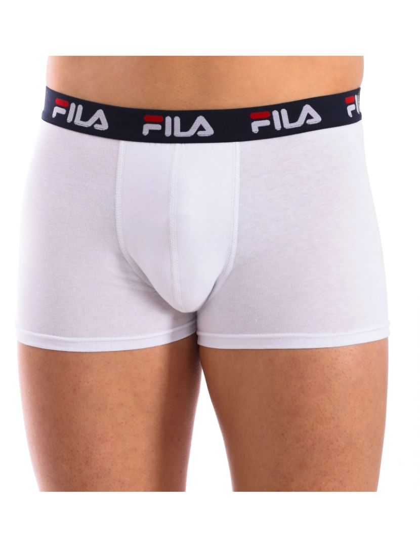 Fila Underwear - Boxer masculino clássico de tecido respirável FU5232