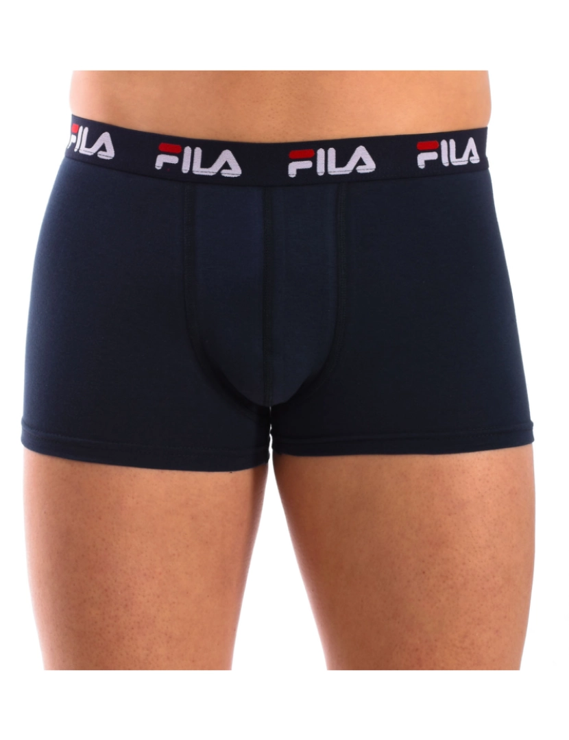 Fila Underwear - Boxer masculino clássico de tecido respirável FU5232