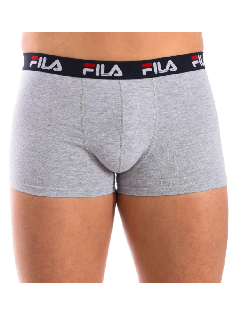 Fila Underwear - Boxer masculino clássico de tecido respirável FU5232