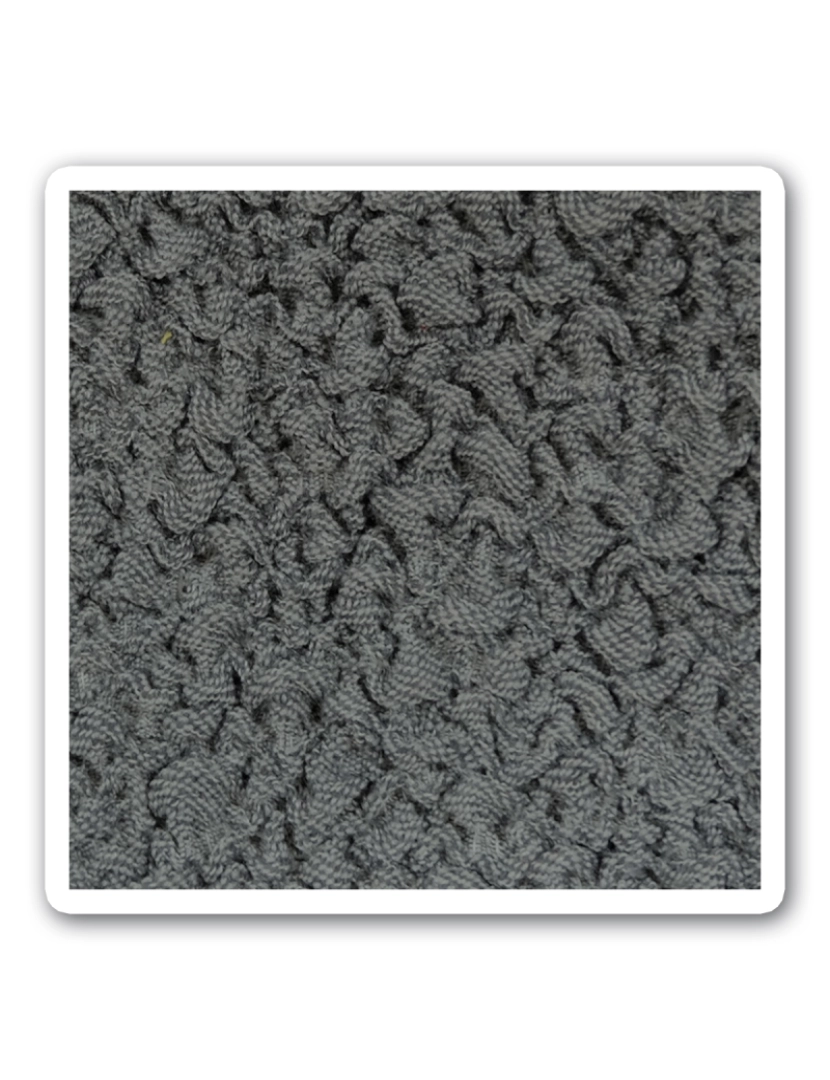 imagem de Pack de 2 capas elásticas para base de cadeira 50x50 cm Flexihug cor cinza7