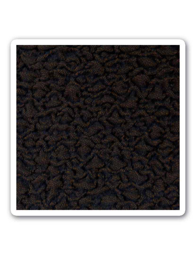 imagem de Pack de 2 capas elásticas para base de cadeira 50x50 cm Flexihug cor marrom7