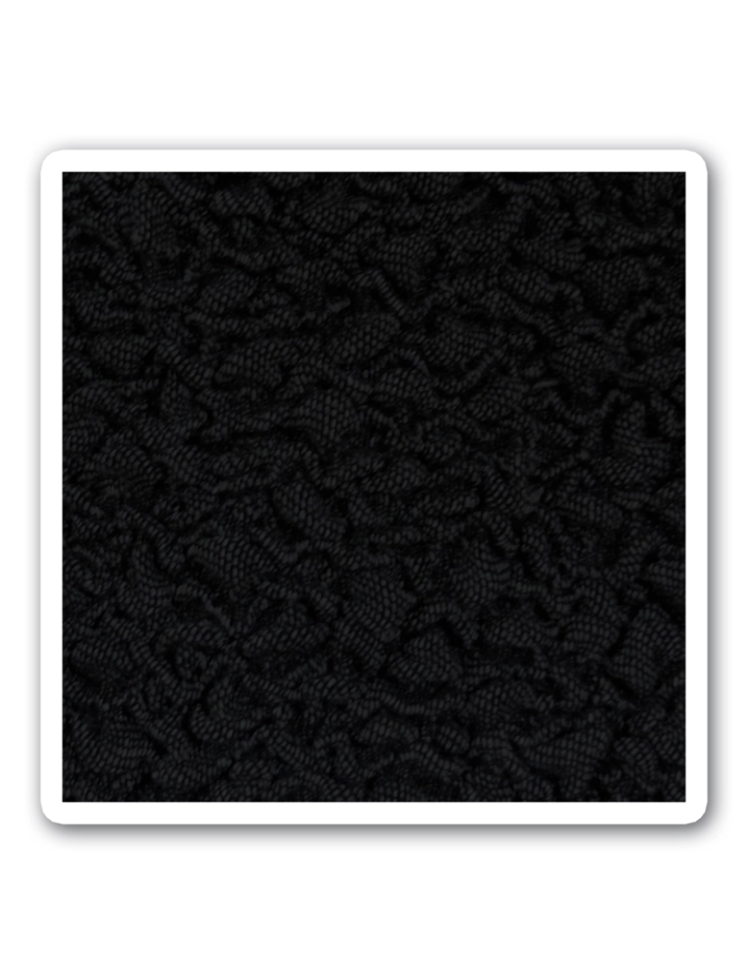 imagem de Pack de 2 capas elásticas para base de cadeira 50x50 cm Flexihug cor preto7