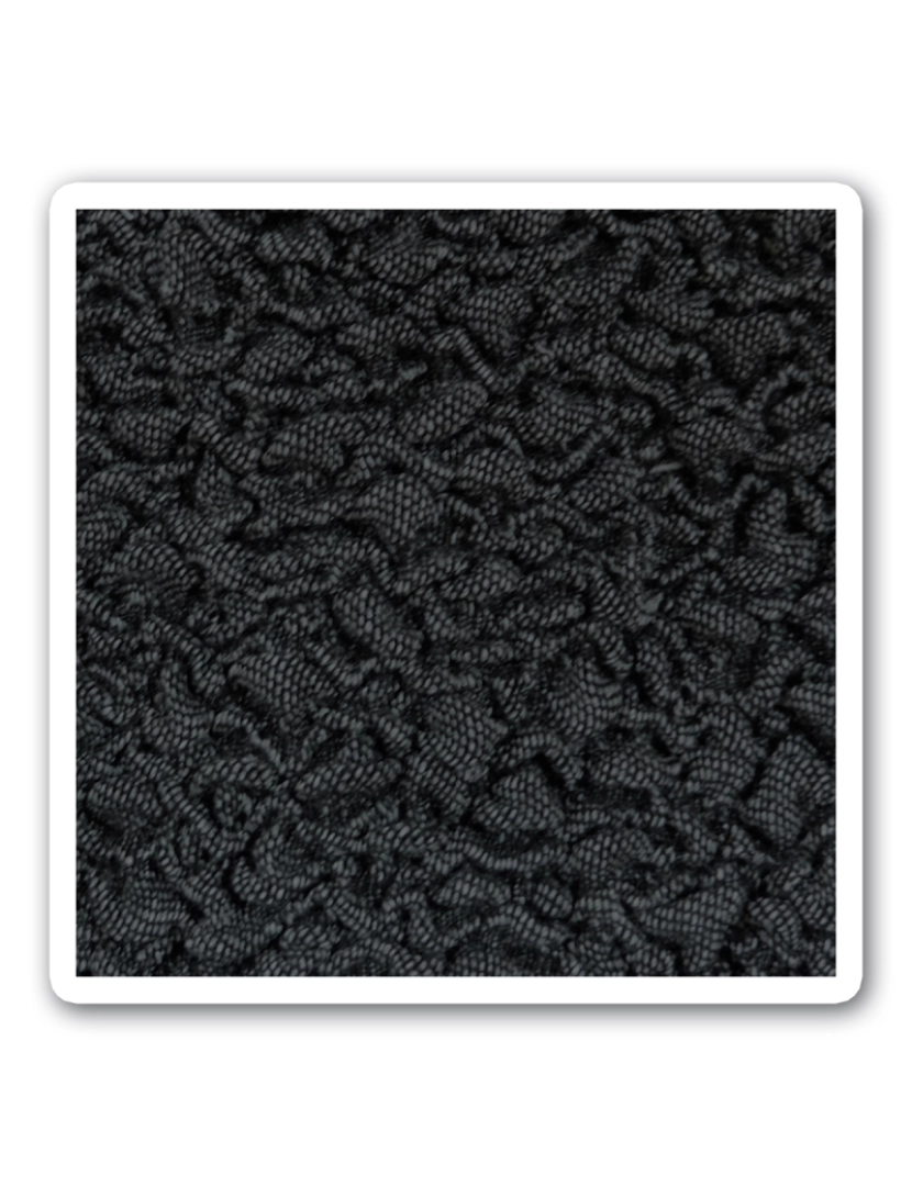 imagem de Pack de 2 capas elásticas para base de cadeira 50x50 cm Flexihug cor cinza escuro7