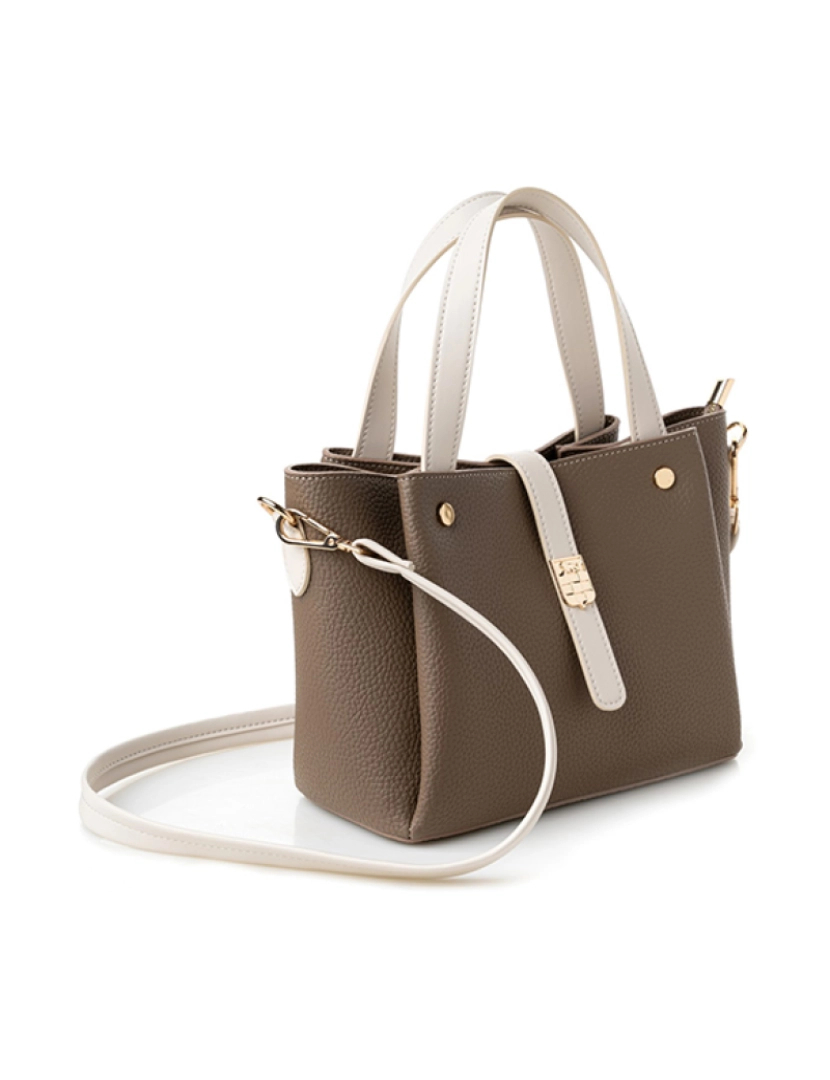 Vince Camuto - Mala Bellagio Vison, Creme