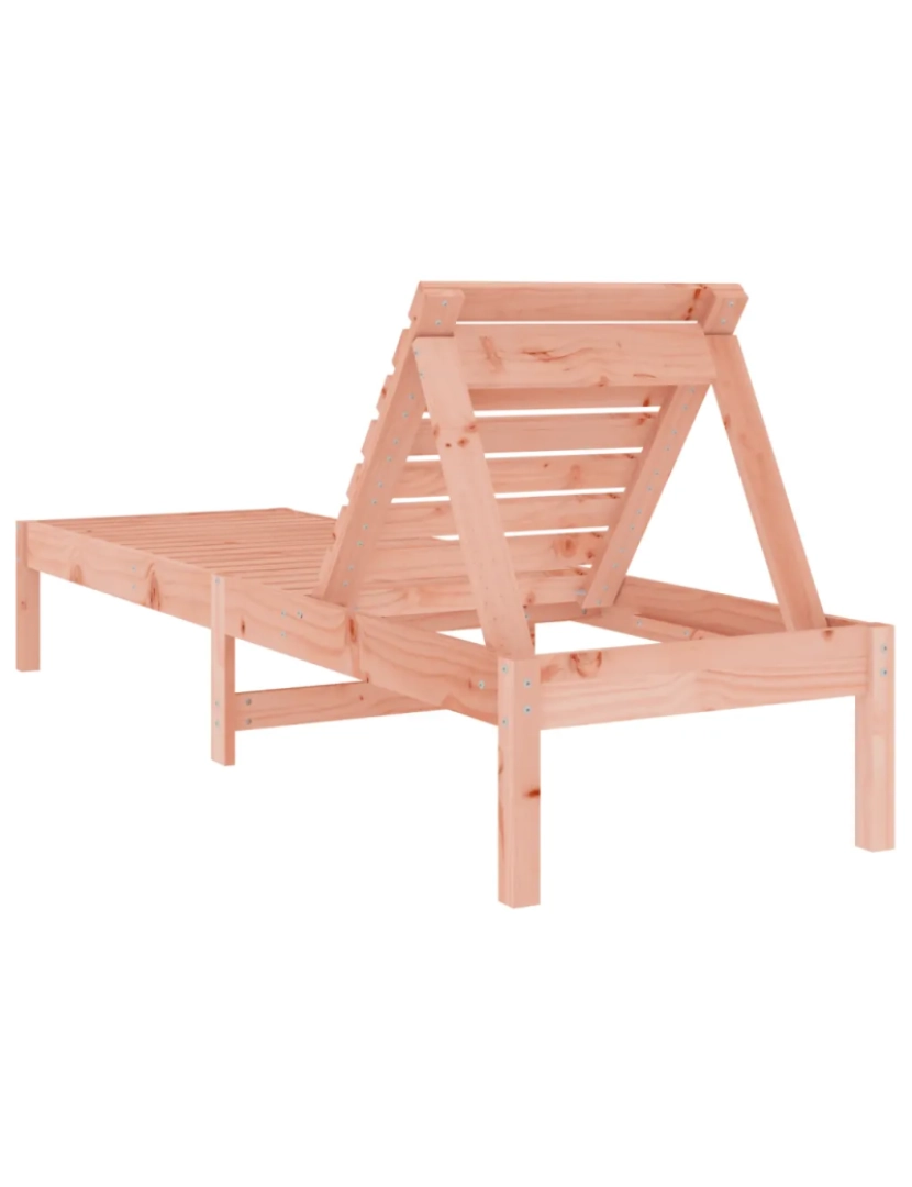 imagem de espreguiçadeira，Cadeira de repouso，Cadeira de descanso 199,5x60x74 cm madeira de douglas maciça CFW9332525