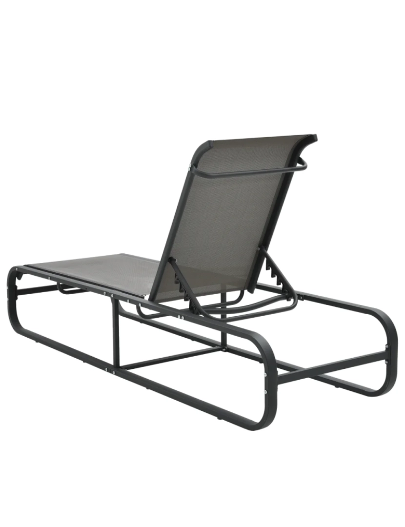 imagem de espreguiçadeira，Cadeira de repouso，Cadeira de descanso alumínio e textilene CFW6534775