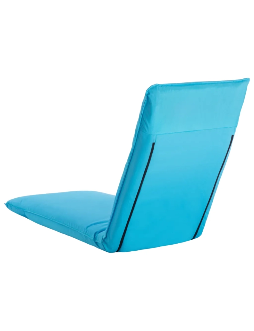 imagem de espreguiçadeira，Cadeira de repouso，Cadeira de descanso dobrável tecido oxford azul CFW4353704