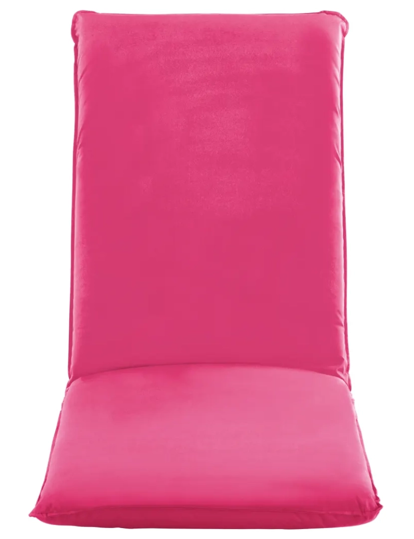 imagem de espreguiçadeira，Cadeira de repouso，Cadeira de descanso dobrável tecido oxford rosa CFW3960403