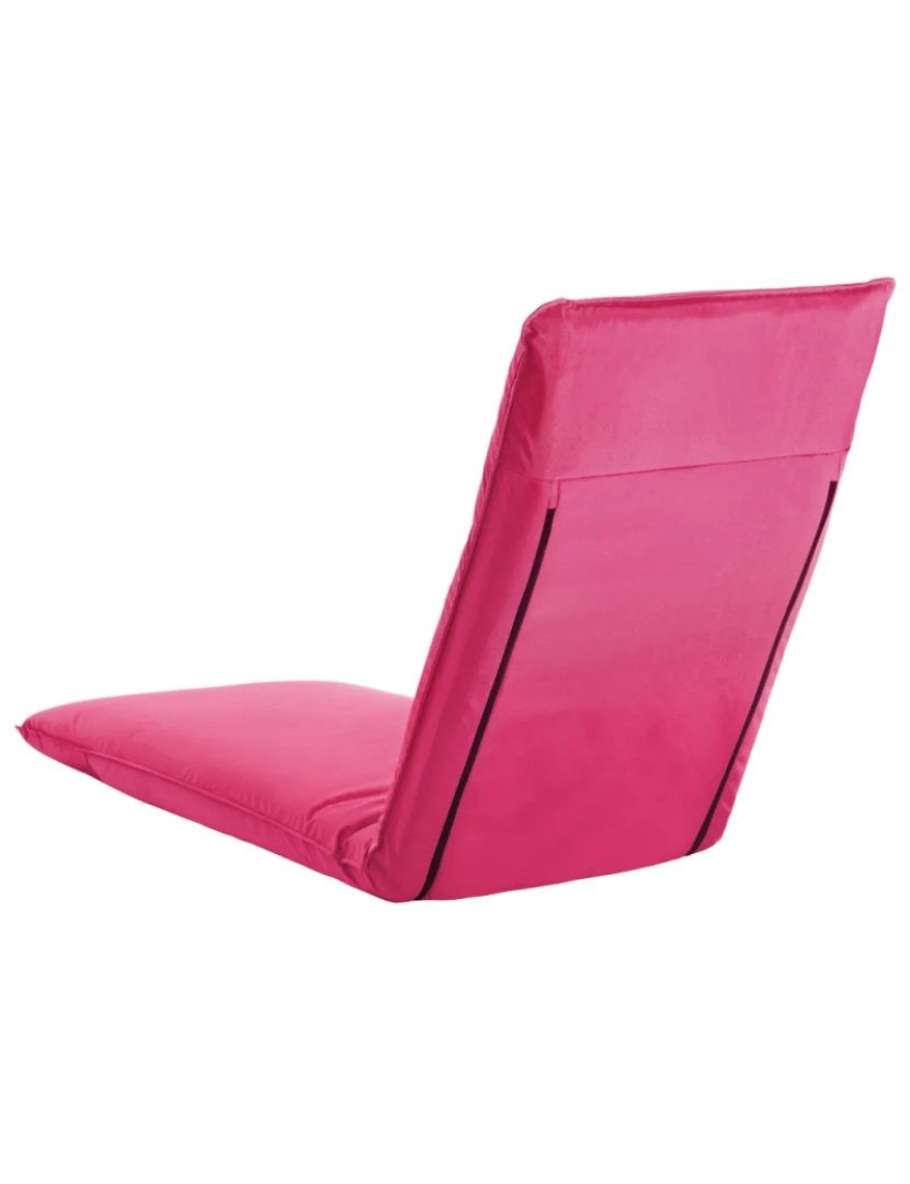 imagem de espreguiçadeira，Cadeira de repouso，Cadeira de descanso dobrável tecido oxford rosa CFW3960404