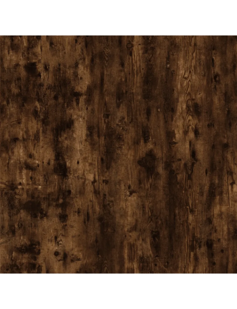 imagem de Mesa de cabeceira Mesa Auxiliar Moderna  41x40x36 cm derivados madeira carvalho fumado CFW8574217