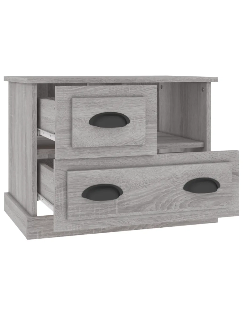 imagem de Mesa de cabeceira Mesa Auxiliar Moderna  60x39x45 cm cinzento sonoma CFW4883256