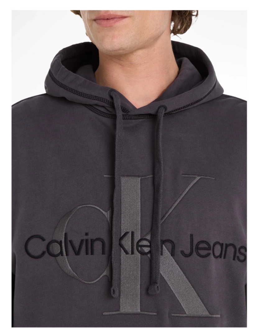 imagem de Camisola Ck Jeans Wash Monologue Hoodie4