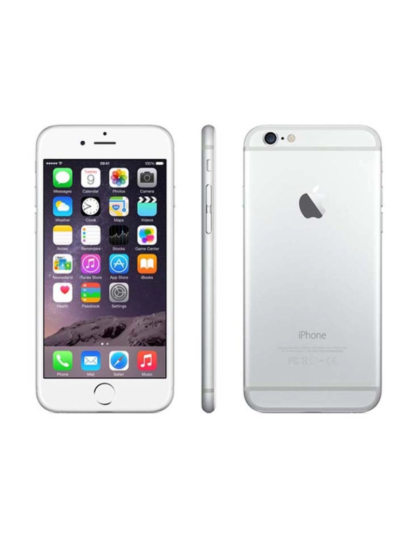 Apple -  Apple iPhone 6s 64GB/2GB Silver - Grau A