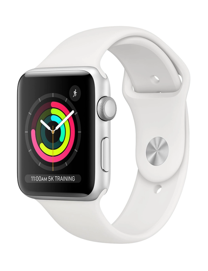 Apple - Apple Watch Series 3 42mm GPS Alumínio Branco